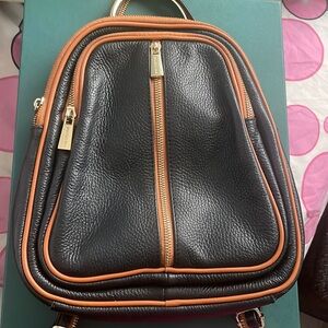 Valentina leather mini backpack